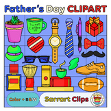 Father's Day Clipart, Father's Day Symbols Set, Father's A