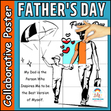Father's Day Collaborative Art Poster - Door Decorations -
