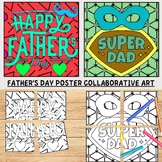 Father's Day Collaborative Art Poster I End of the Year Cr