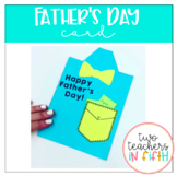 Father's Day Collar Shirt and Bowtie Card/Gift in One!