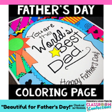Father's Day Coloring Page: "Pattern Picture" for Father's Day