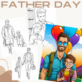 Father's Day Coloring pages | End of the year activities