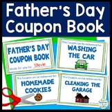 Father's Day Coupon Book | 12 Coupons in Color & Black | I