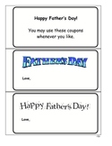Father's Day Coupons - 3 Versions
