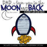 Father's Day Craft | Father's Day Activity| Moon and Back Craft