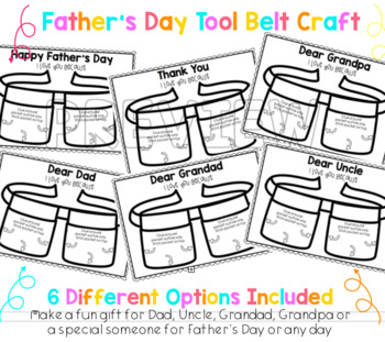 Download Father S Day Craft By Kindergarten Matters Teachers Pay Teachers