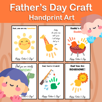 Handprint Art / You are totally Roarsome / Kids Handprint 