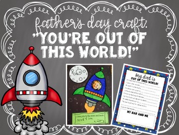 Father S Day Craft Love You To The Moon And Back By Melinda Goggans