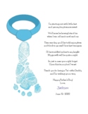 Father's Day Craft Poem Footprint Art Tie Newborn Infant Daddy