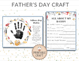 Father's Day Craft and Questionnaire