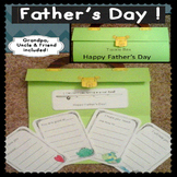 Fathers Day Craft Card Template Fish Coloring Page Fishing