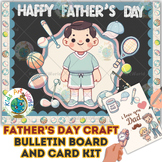 Father’s Day Craft kit for Bulletin Board and Card | writi