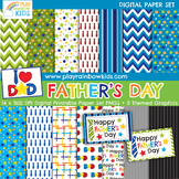 Father's Day Digital Paper