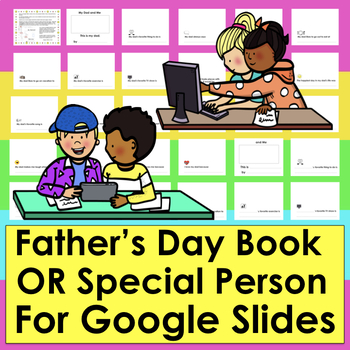 Father's Day Distance Learning Google Slides
