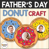 Father's Day Donut Craft - Father's Day Color Activity