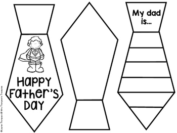 FREE Father's Day Craft by Mrs Thompson's Treasures | TpT