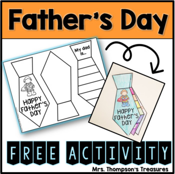 Preview of FREE Father's Day Craft