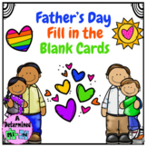 Father’s Day Fill in the Blank Cards | Black & White Optio
