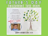 Father's Day Fingerprint Tree Poem Gift/Craft