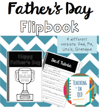 Preview of Father's Day Flipbook (4 different versions)