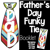 Father's Day Funky Tie Booklet #1 GUY