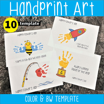 Handprint Art / Totally Roarsome / Happy Birthday / Kids -  Portugal