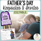 Father's Day Keepsake Crafts and Celebration Ideas