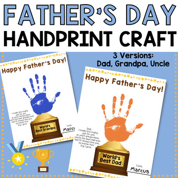 Baby handprint store gifts for dad