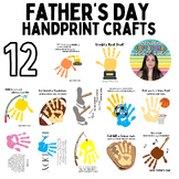 Father's Day Handprint Poems Art Craft Templates Grilling 