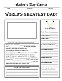 Father's Day Newspaper