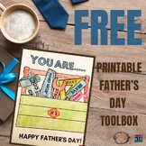 Father's Day Printable Toolbox Craft