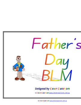 Preview of Father's Day Printables UNIT