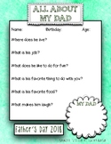 Father's Day Questionnaire