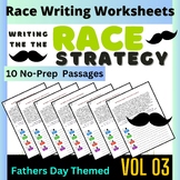 Father's Day Reading Comprehension Passages RACE Strategy 