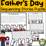 Father's Day Sequencing Stories with Jigsaws Puzzles