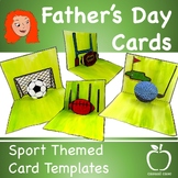 Father's Day Sport Card Templates