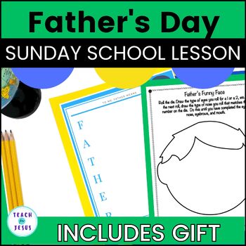 Preview of Father's Day Sunday School Lesson - Gift for Dad Included