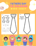 Father's Day Tie Worksheet