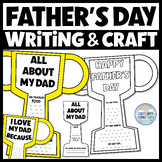 Father's Day Trophy Writing Prompt Craft Trophy Card Fathe