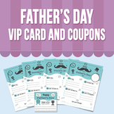 Father's Day VIP Card and Coupons