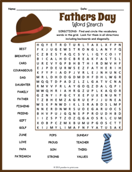 happy father s day word search puzzle worksheet activity by puzzles to print