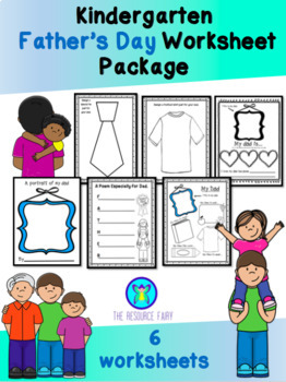 Father's Day Worksheets by The Resource Fairy | Teachers Pay Teachers