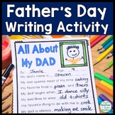 Father's Day Writing Activity | All About my Dad | Fathers