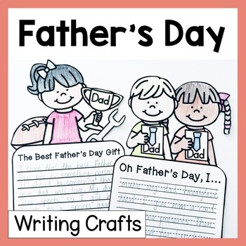 Preview of Father's Day Writing Craft | Father's Day Writing Prompts