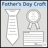 Father's Day Writing Crafts and Activities - Dad, Grandpa,