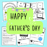Father’s Day coloring Pages, worksheets,writing