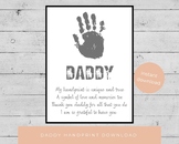 Father's Day handprint craft