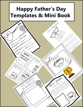 Father's day templats by full Mind Construction | TPT