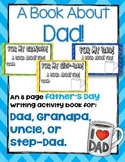 Father's Day Card - Questionnaire & Writing Activity for D