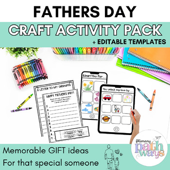 Preview of Fathers Day Activity Pack